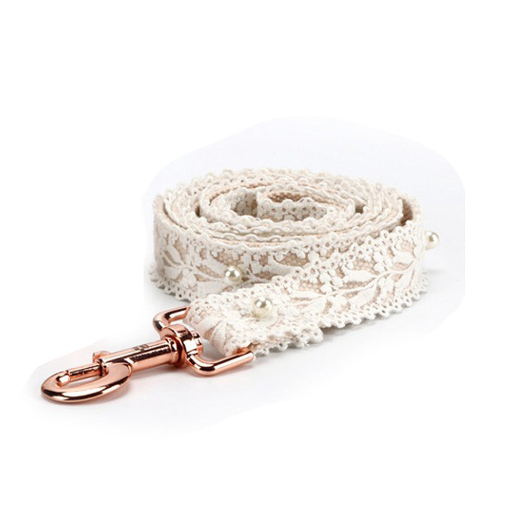 Lace Flower Pet Collar