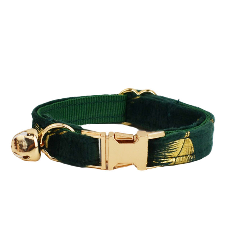 Cute Bell Bow Scarf Pet Collar