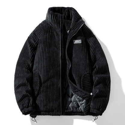 Corduroy Cotton-padded Coat
