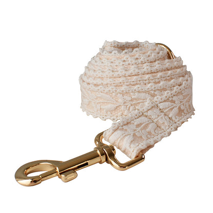 Leaf Lace Pet Metal Collar