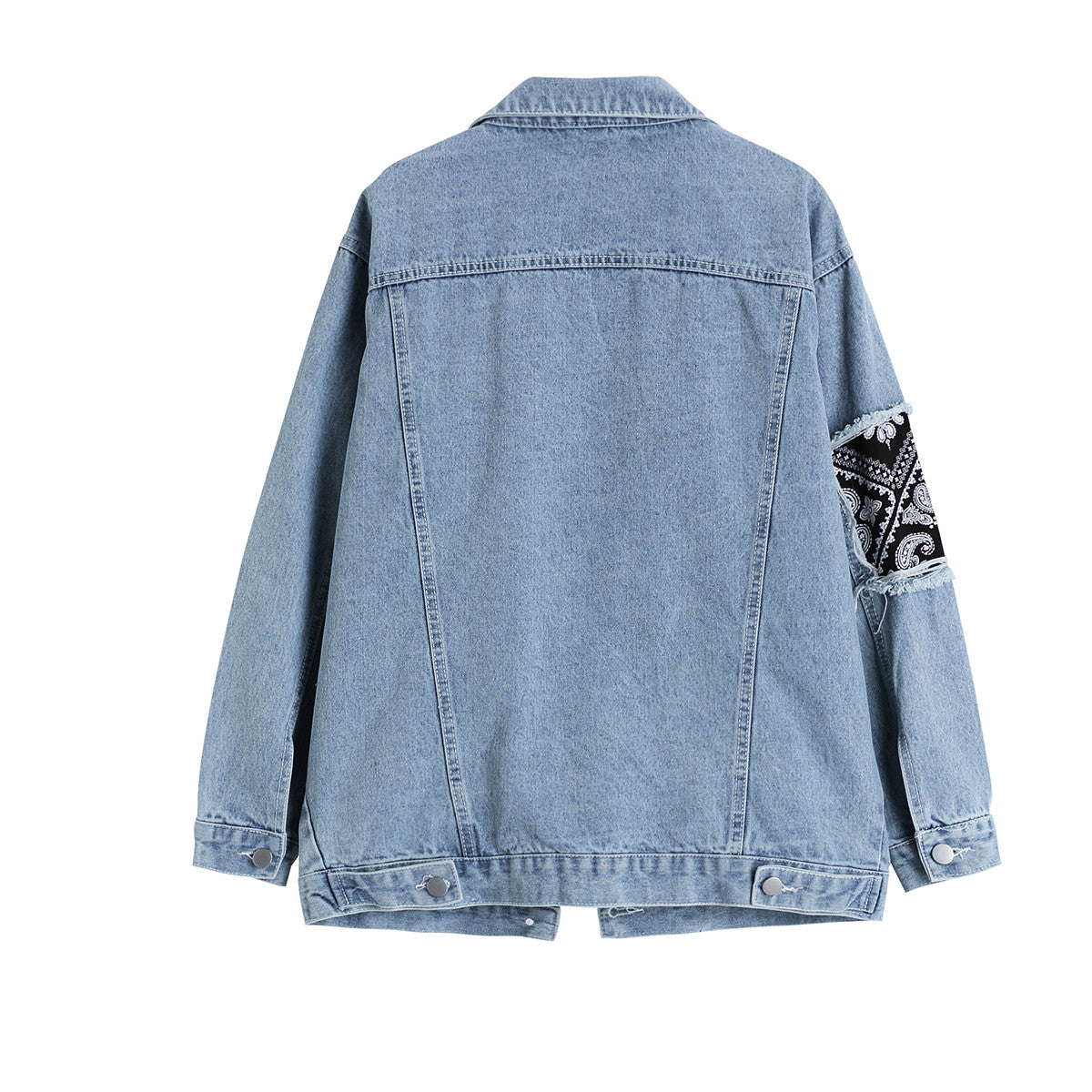 Women's Vintage Patchwork Denim Jacket