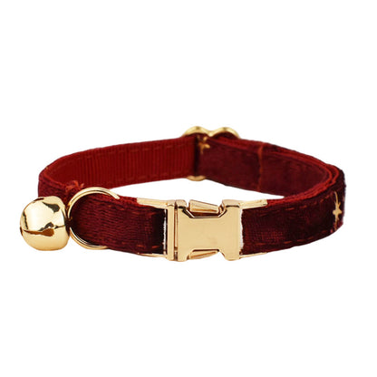 Cute Bell Bow Scarf Pet Collar