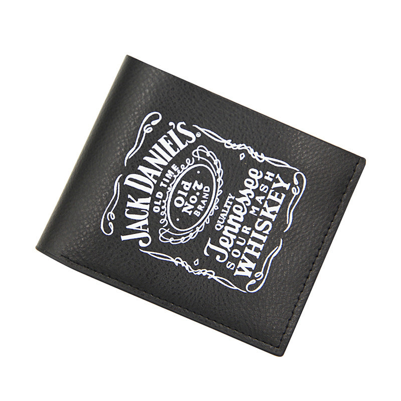 Men's Black Short Wallet