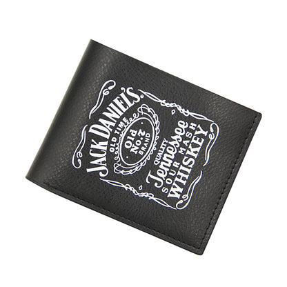 Men's Black Short Wallet