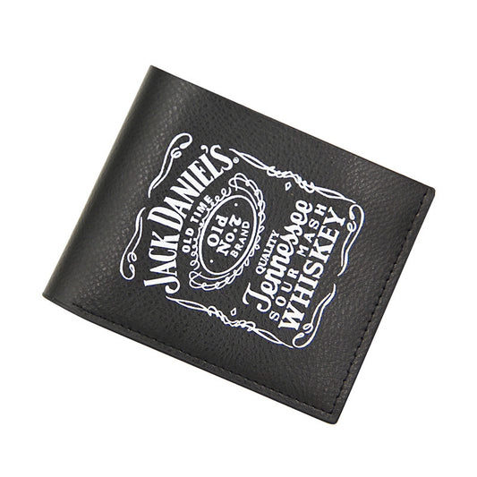 Men's Black Short Wallet