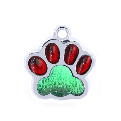 Footprint pet tag