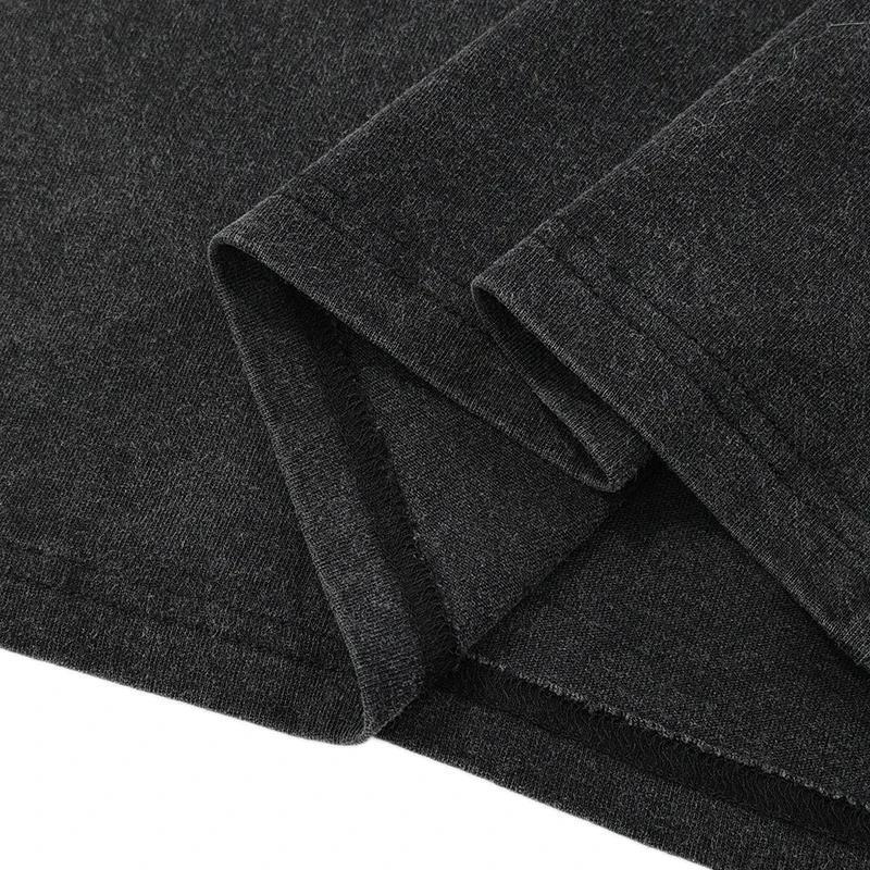 Noir Oversize Streetwear T-Shirt