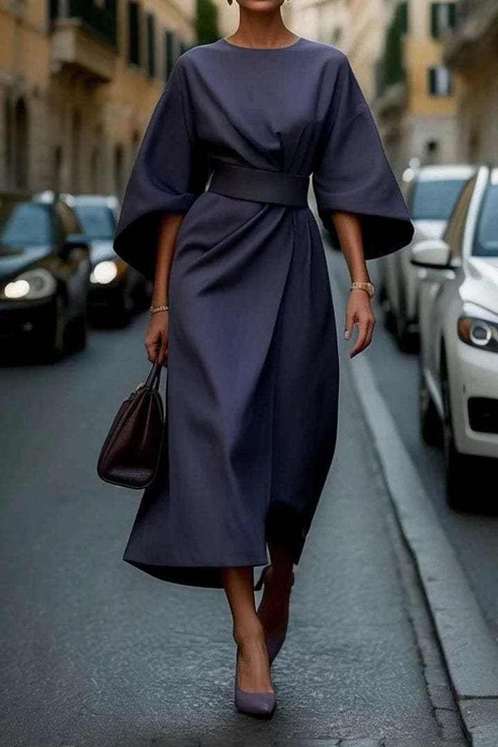 Batwing Sleeve Dress