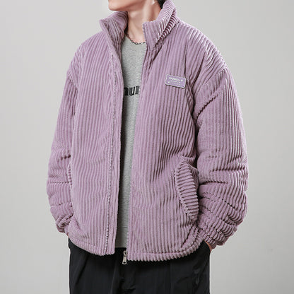 Corduroy Cotton-padded Coat