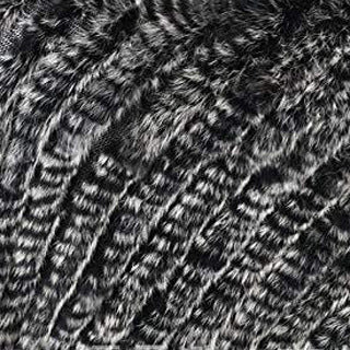 Rabbit Fur Woven Triangle Shawl