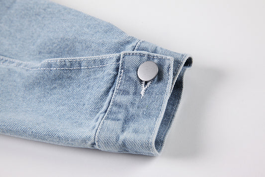 Women's Vintage Patchwork Denim Jacket