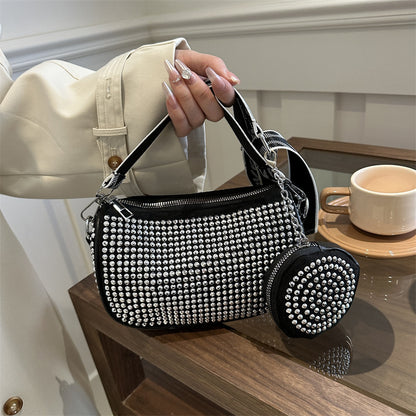 Luxury Rhinestone Shoulder & Crossbody Bag