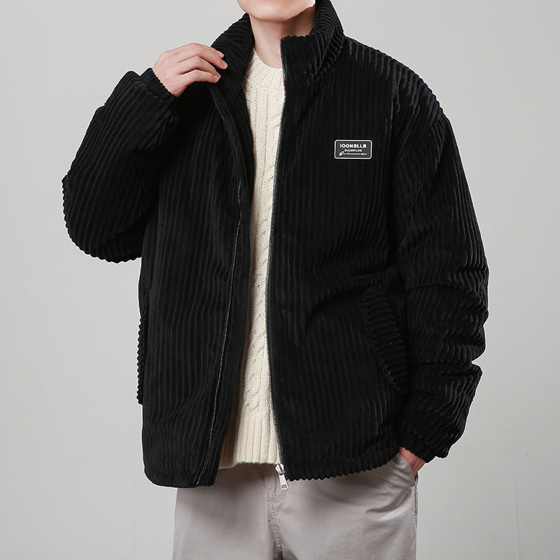 Corduroy Cotton-padded Coat
