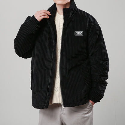 Corduroy Cotton-padded Coat