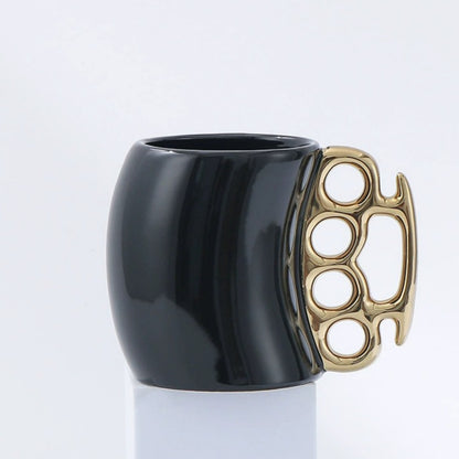 Brass Knuckle Coffee Mug