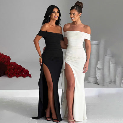 Slit Party Dress