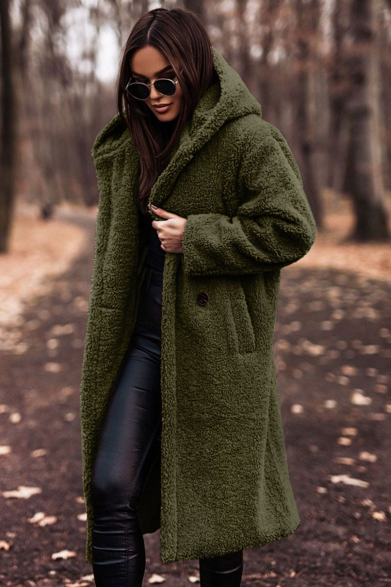 Faux Fleece Coat