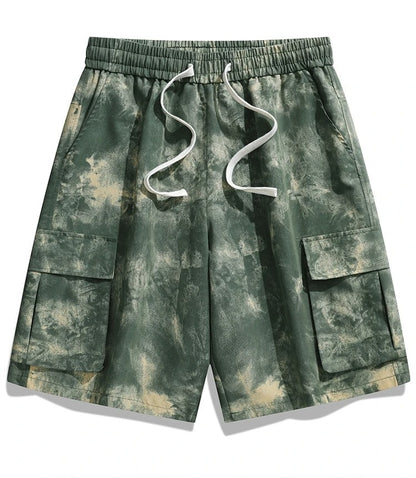 Punk Tie-dyed Shorts