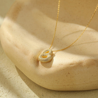 Bubble Letter Pendant