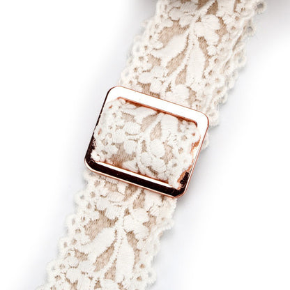 Lace Flower Pet Collar
