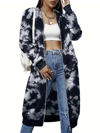 Women'S Casual Long Hoodie Sweatshirt