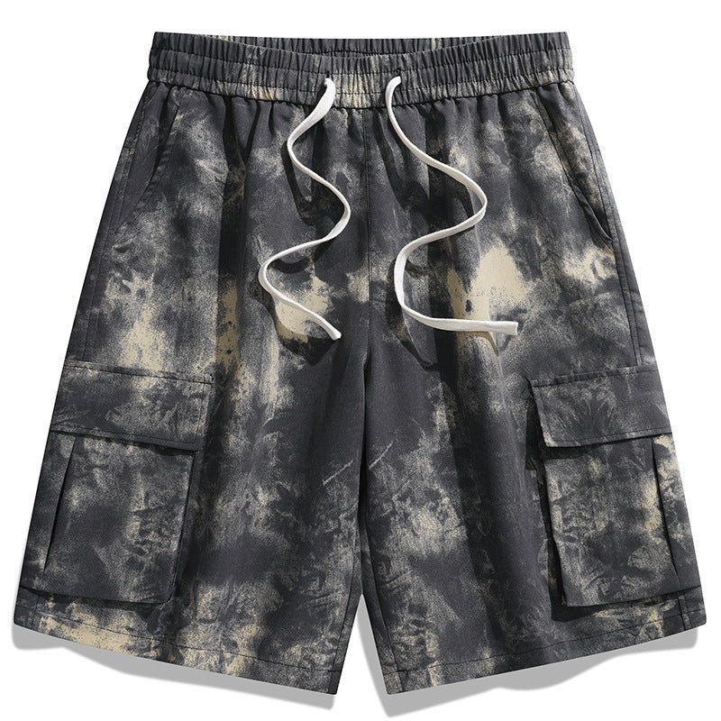 Punk Tie-dyed Shorts