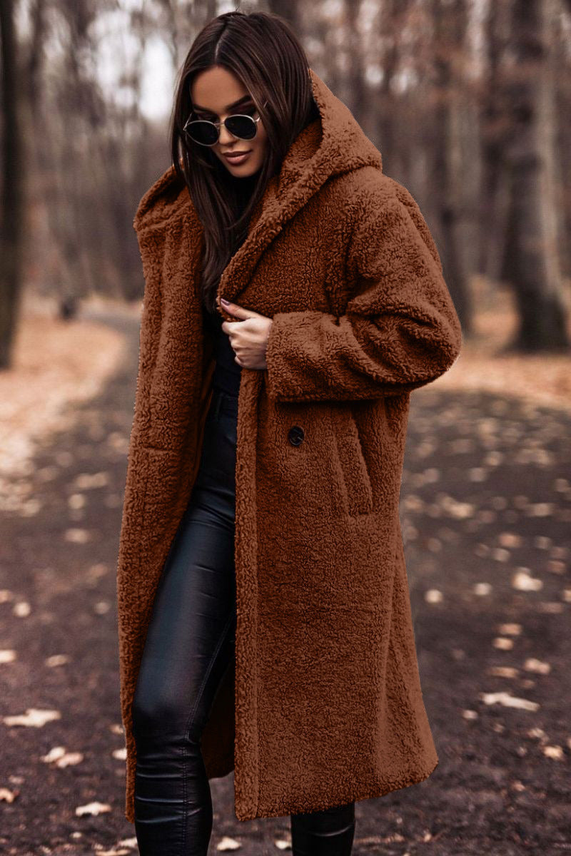 Faux Fleece Coat