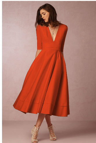 Retro 60s Swing Sleeve Dress