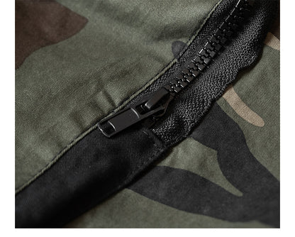 Multi Pocket Camo Cargo Shorts