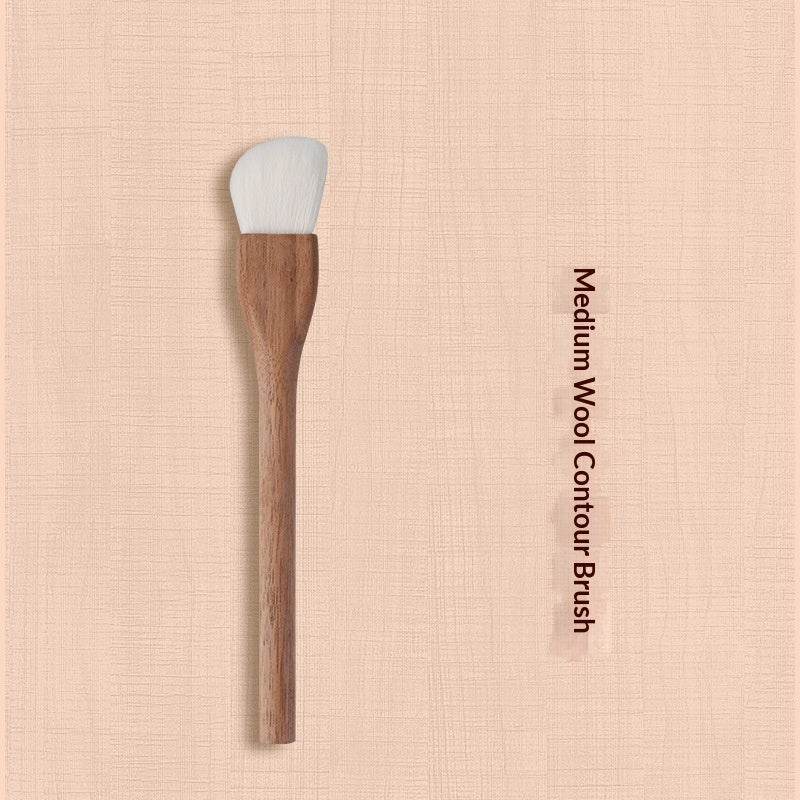 Vintage Soft Black Walnut Makeup Brush