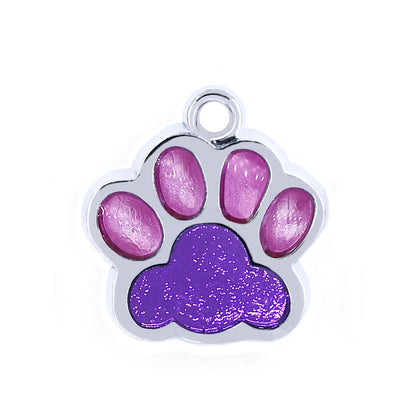 Footprint pet tag