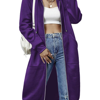 Women'S Casual Long Hoodie Sweatshirt