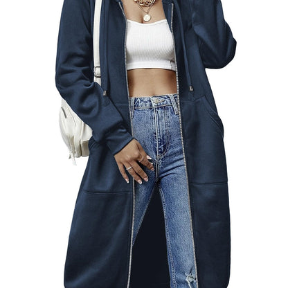 Women'S Casual Long Hoodie Sweatshirt