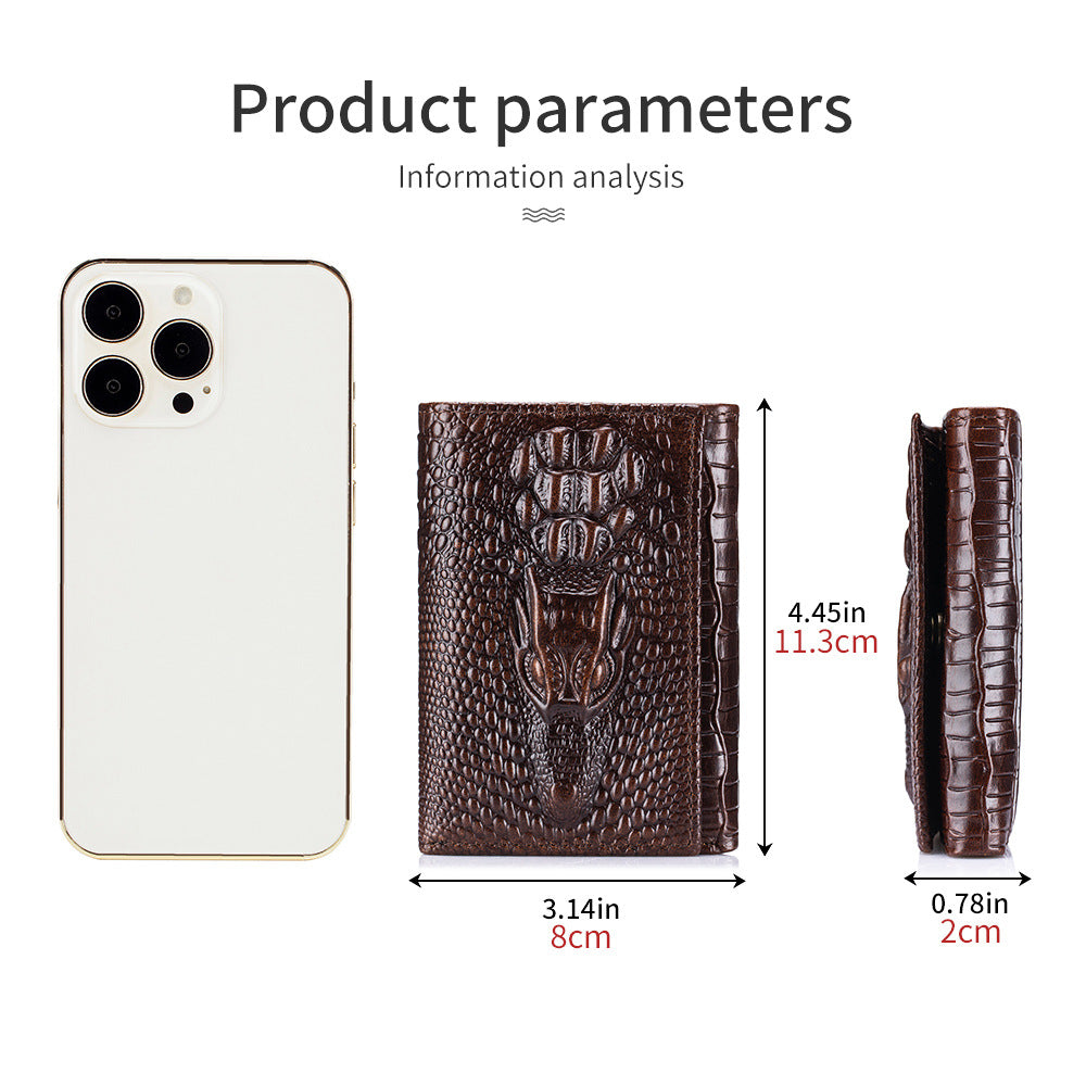 Tri-fold Card Holder Wallet
