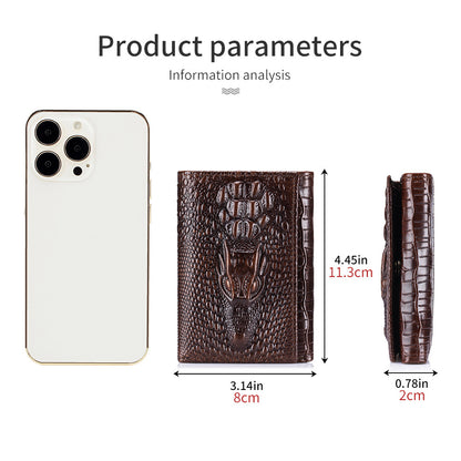 Tri-fold Card Holder Wallet