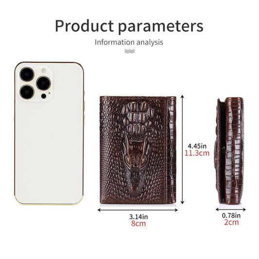 Tri-fold Card Holder Wallet