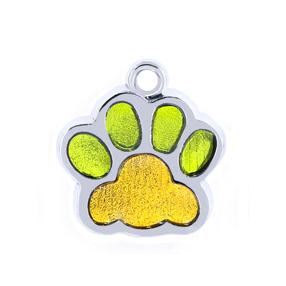 Footprint pet tag