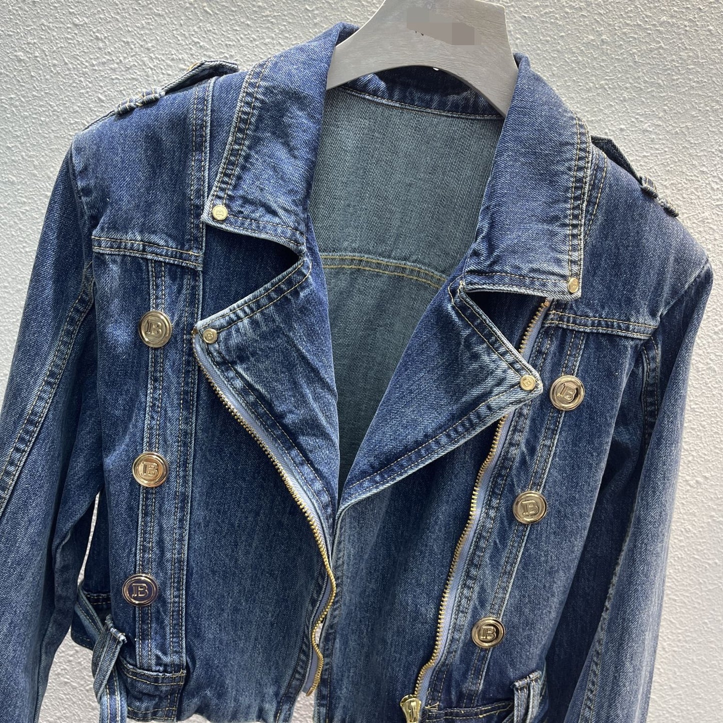 Denim Button Jacket