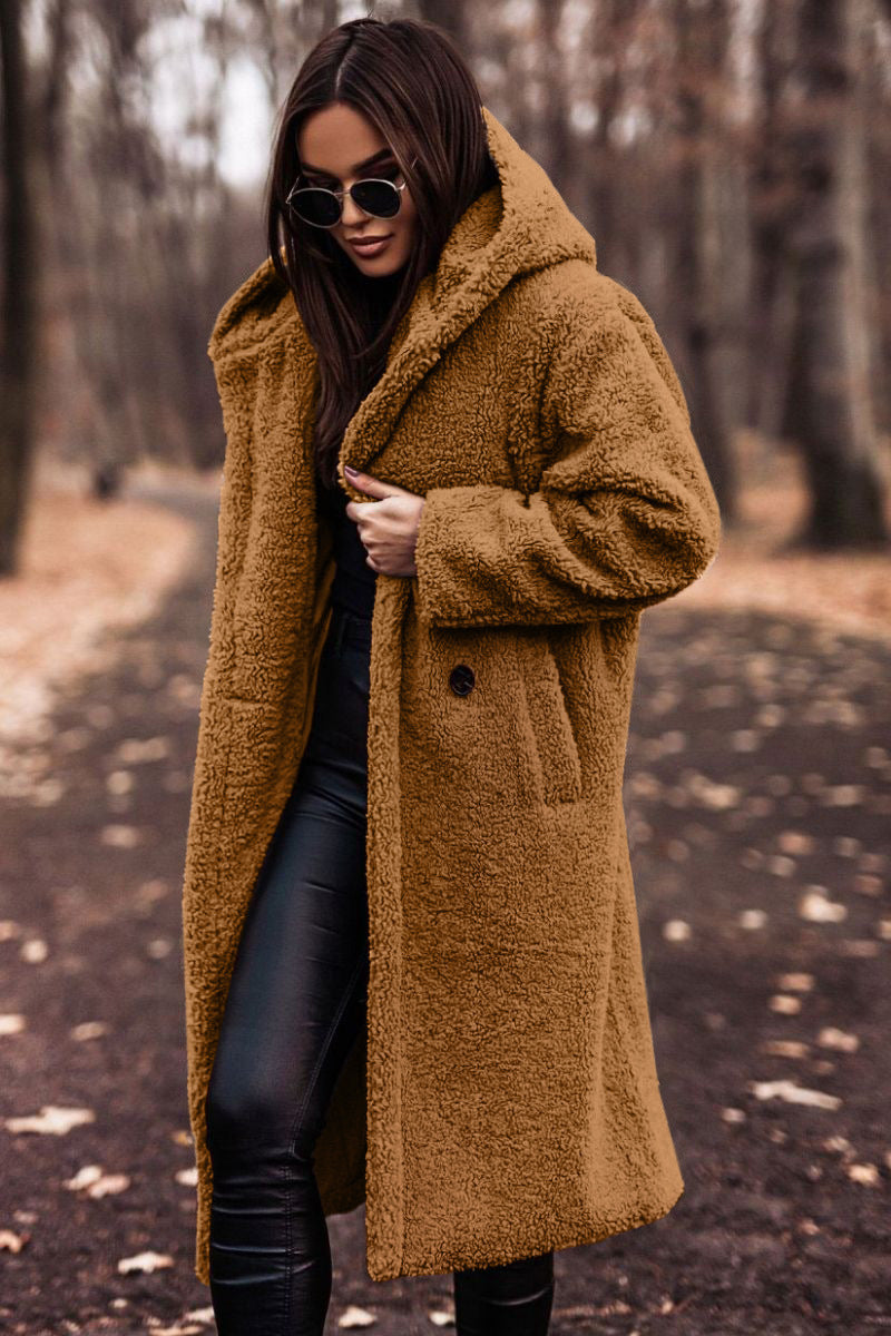 Faux Fleece Coat