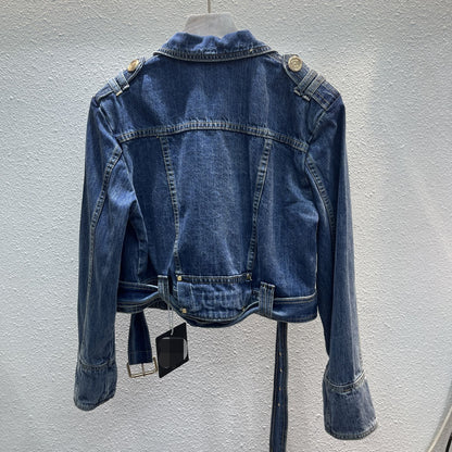 Denim Button Jacket