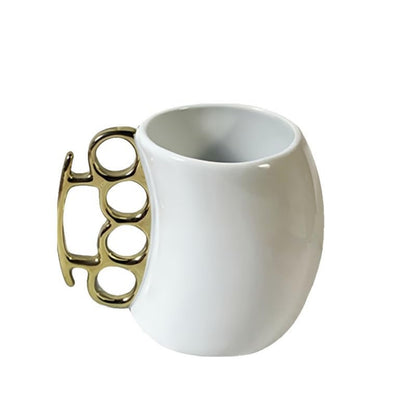 Brass Knuckle Coffee Mug