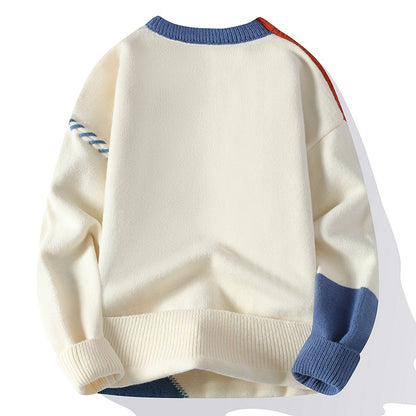 Colourblock Pullover Sweater